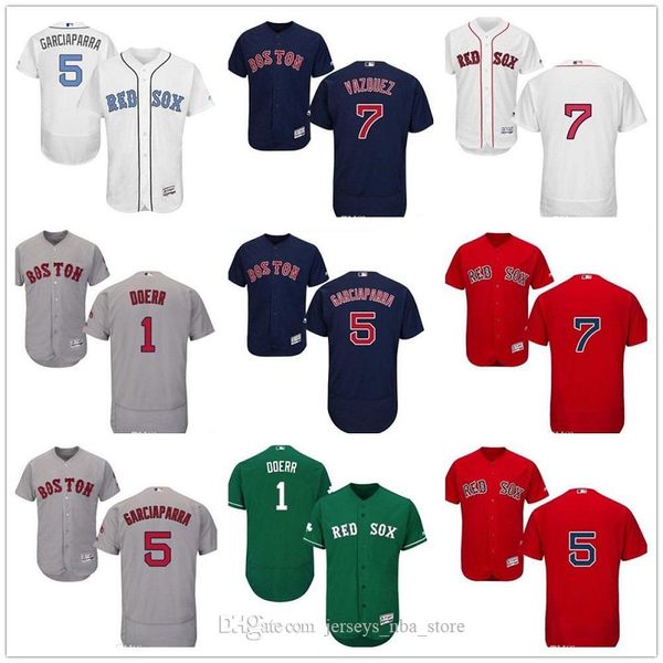 custom men's women youth majestic red sox jersey #1 bobby doerr 5 nomar garciaparra 7 christian vazquez home blue red baseball jerseys, Blue;black
custom men's women youth majestic red sox jersey #1 bobby doerr 5 nomar garciaparra 7 christian vazquez home blue red baseball jerseys, Blue;black