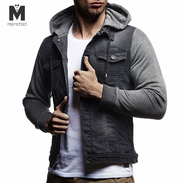 brand new 2019 men jeans jackets men hooded autumn denim coat for male fashion classic solid clothes, Black;brown
brand new 2019 men jeans jackets men hooded autumn denim coat for male fashion classic solid clothes, Black;brown