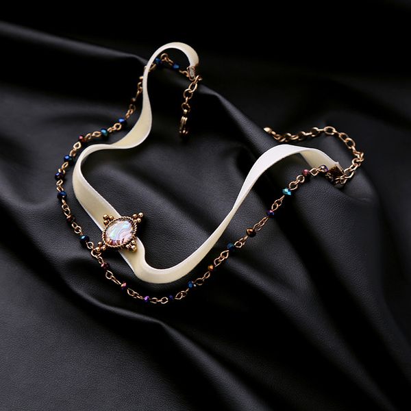 elegant multilayer velvet belt womens short neck belt choker girls ins necklace european and american fashion accessories wholesale, Golden;silver
elegant multilayer velvet belt womens short neck belt choker girls ins necklace european and american fashion accessories wholesale, Golden;silver