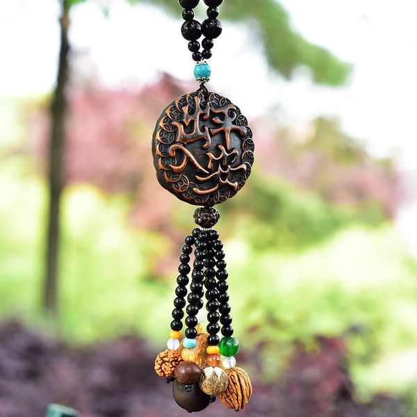 2018 car pendant creative mahogany guarantee peace symbol mirror decoration accessories car hanging tassel ornaments
2018 car pendant creative mahogany guarantee peace symbol mirror decoration accessories car hanging tassel ornaments