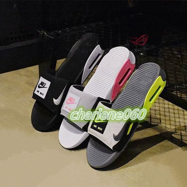 2020 new nike air max 90 slide smoke grey volt black white rose cool grey men women airmax 90 90s white black home casual shoes size 36-44
2020 new nike air max 90 slide smoke grey volt black white rose cool grey men women airmax 90 90s white black home casual shoes size 36-44