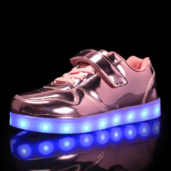 Basket Led Child Shoes with Light Up Kids Luminous Sneakers Children's Glowing Shoe Enfant for Boys
Basket Led Child Shoes with Light Up Kids Luminous Sneakers Children's Glowing Shoe Enfant for Boys