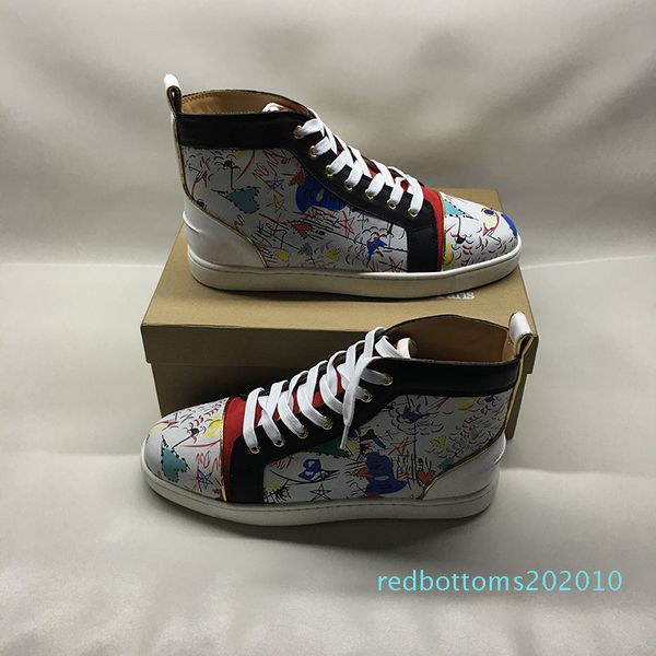 women men shoes red bottom sneaker luxury party wedding shoes genuine leather original spikes lace-up casual shoes black white r10
women men shoes red bottom sneaker luxury party wedding shoes genuine leather original spikes lace-up casual shoes black white r10