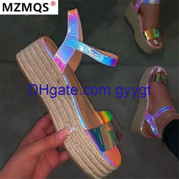2020 women high platform shoes flat sandals straw bottom sandals peep ladies'sandals and sandals beach buckles shoes summer women, Black
2020 women high platform shoes flat sandals straw bottom sandals peep ladies'sandals and sandals beach buckles shoes summer women, Black