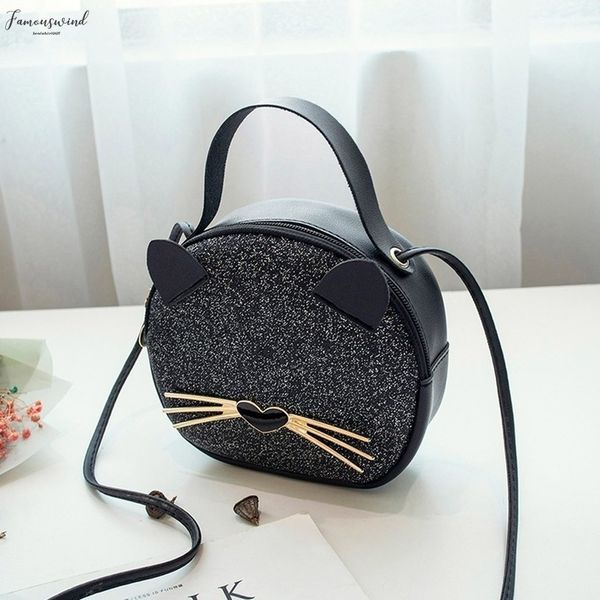 h20 handbag black sequin crossbody bags for women cute cat girls small cartoon messenger bag solid color leather shoulder bag bolsas
h20 handbag black sequin crossbody bags for women cute cat girls small cartoon messenger bag solid color leather shoulder bag bolsas
