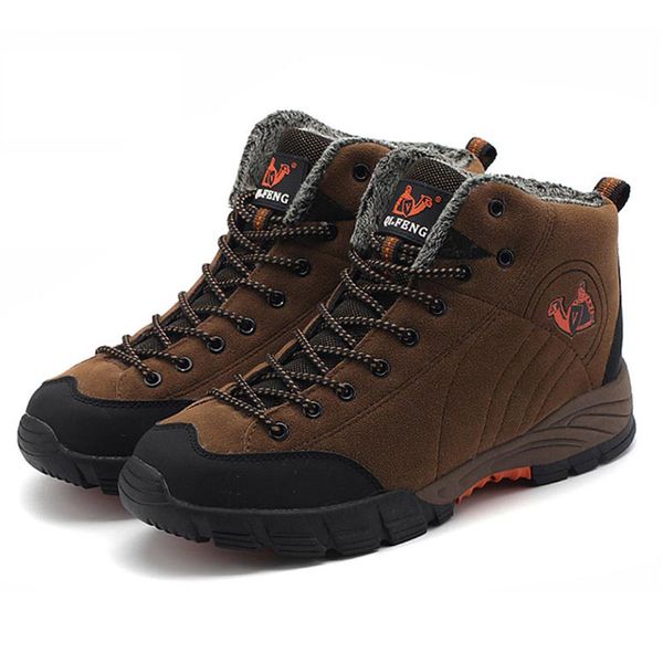 outdoor sport shoes leather waterproof hiking boots men women winter snow boots warm plush non-slip climbing mountain sneakers
outdoor sport shoes leather waterproof hiking boots men women winter snow boots warm plush non-slip climbing mountain sneakers