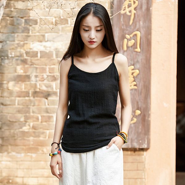 women's vest 2020 summer and autumn cotton and linen new original retro take a slim bamboo small tank bxf2312, White
women's vest 2020 summer and autumn cotton and linen new original retro take a slim bamboo small tank bxf2312, White