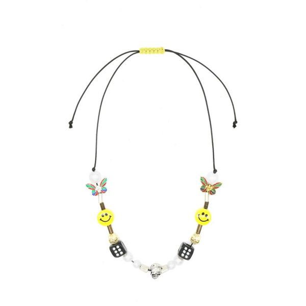 hip hop accessories dice skull butterfly pearl rope chain asap same necklace no20, Silver
hip hop accessories dice skull butterfly pearl rope chain asap same necklace no20, Silver