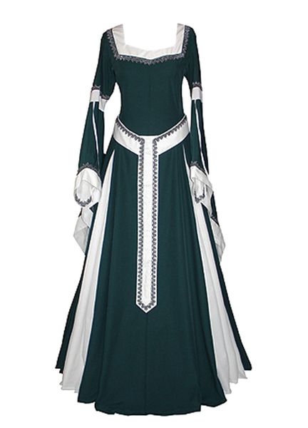 halloween costume female witch cosplay gothic long dress medieval renaissance prom dress, Black;red
halloween costume female witch cosplay gothic long dress medieval renaissance prom dress, Black;red