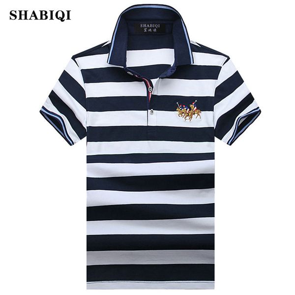 2019 summer brand men shirt casual cotton striped men's homme camisa short sleeves plus size s-8xl, White;black
2019 summer brand men shirt casual cotton striped men's homme camisa short sleeves plus size s-8xl, White;black