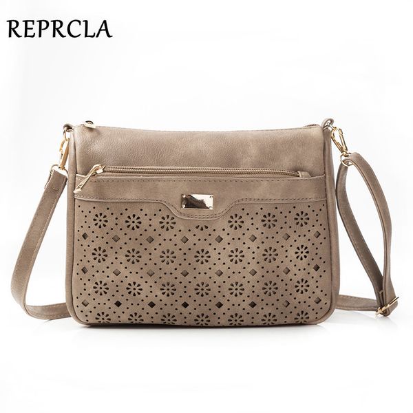 reprcla new double zipper women messenger bags hollow pu leather shoulder bag female crossbody vintage women bags purse y190606
reprcla new double zipper women messenger bags hollow pu leather shoulder bag female crossbody vintage women bags purse y190606