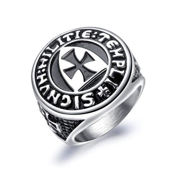 hemiston european titanium steel men's ring retro cross shield stainless steel ring casting jewelry for men
hemiston european titanium steel men's ring retro cross shield stainless steel ring casting jewelry for men
