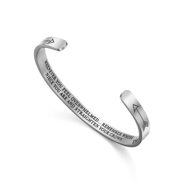 christmas graduation gift for niece cuff bracelet stainless steel bangle dropshipping jewelry, Black
christmas graduation gift for niece cuff bracelet stainless steel bangle dropshipping jewelry, Black