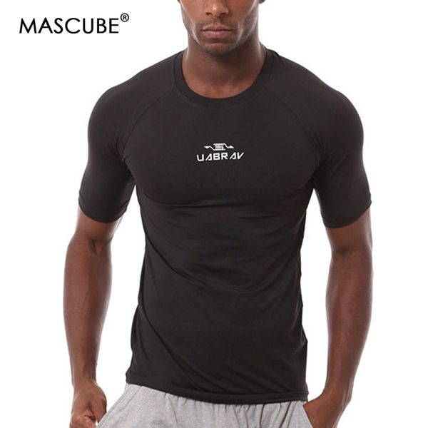 mascube men elastic breathable sports running t-shirts men compression base layer fitness workout tees shirt, Black;blue
mascube men elastic breathable sports running t-shirts men compression base layer fitness workout tees shirt, Black;blue