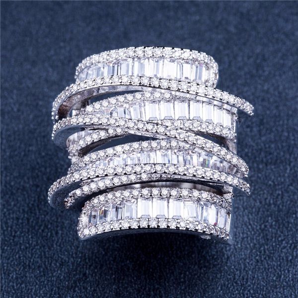 diamond ring ladies rings pomelo z men's accessories stone crystal moissanite geometric line full of zircon ring female b833, Golden;silver
diamond ring ladies rings pomelo z men's accessories stone crystal moissanite geometric line full of zircon ring female b833, Golden;silver
