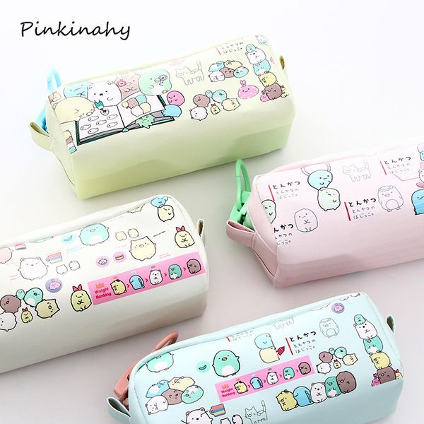 cute sumikko gurashi pu pencil bag for school big capacity pencil case creative stationery school office supply stationery
cute sumikko gurashi pu pencil bag for school big capacity pencil case creative stationery school office supply stationery