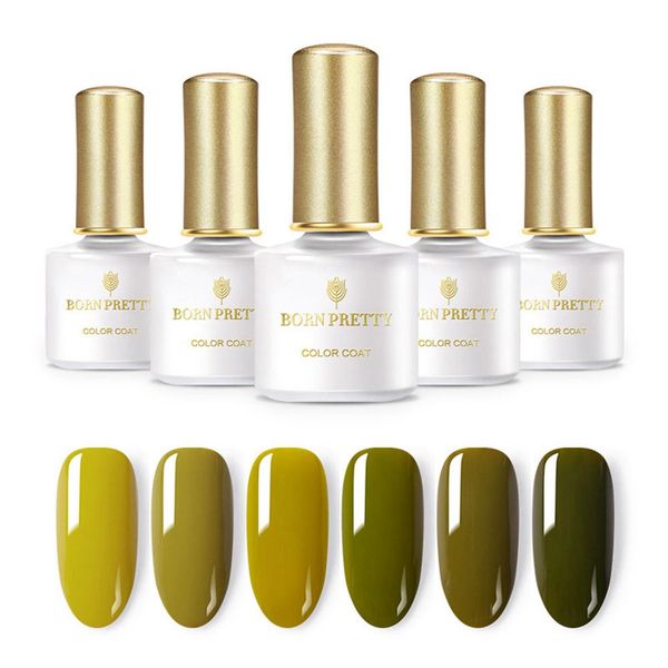 born pretty 6ml olive green series uv gel ptherapy soak off nail art polish gel coat primer, Red;pink
born pretty 6ml olive green series uv gel ptherapy soak off nail art polish gel coat primer, Red;pink