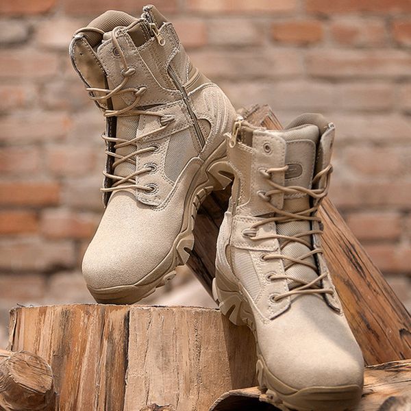 army fans tactical boots men women high cut outdoor anti-skid wear-resistant hiking shoes special forces combat training sneaker
army fans tactical boots men women high cut outdoor anti-skid wear-resistant hiking shoes special forces combat training sneaker