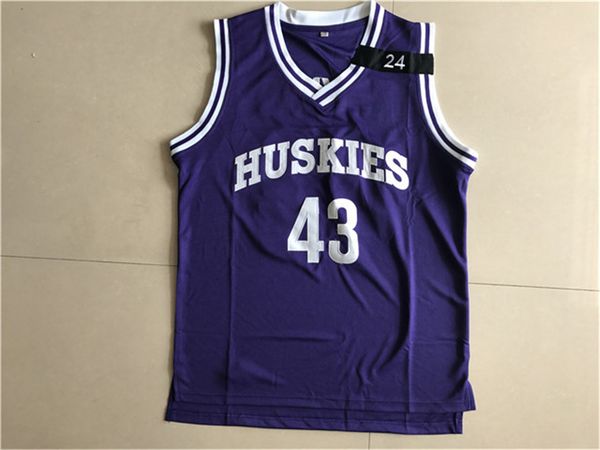 хаски # 43 k.tyler баскетбол джерси, Black
хаски # 43 k.tyler баскетбол джерси, Black