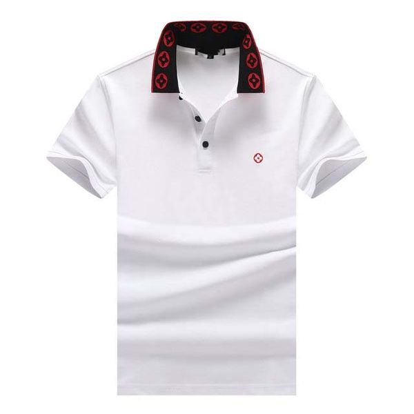 vl designer men polo shirt classic casual fashion short sleeve personal custom tide brand cotton comfortable breathable t-shirt, White;black
vl designer men polo shirt classic casual fashion short sleeve personal custom tide brand cotton comfortable breathable t-shirt, White;black