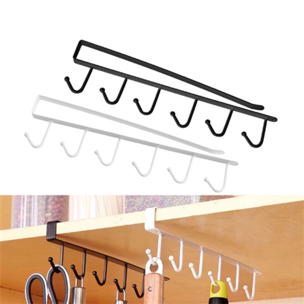 Durable Kitchen Storage Rack Cupboard Hanging Hook Hanger Chest Organizer Mug Holder Black White Color Optional
Durable Kitchen Storage Rack Cupboard Hanging Hook Hanger Chest Organizer Mug Holder Black White Color Optional