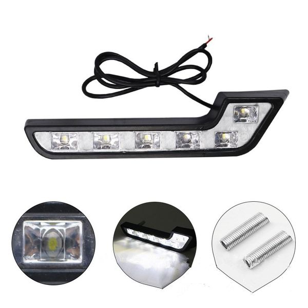 2pcs/set 6 led universal car auto driving lamp fog 12v drl daytime running light white
2pcs/set 6 led universal car auto driving lamp fog 12v drl daytime running light white