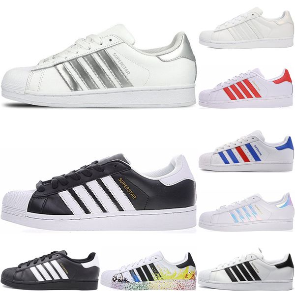 adidas superstar суперзвезда мужская причинная обувь роскошные женщины суперзвезды гордость тройной черный белое золото тренеры повседневная, Black
adidas superstar суперзвезда мужская причинная обувь роскошные женщины суперзвезды гордость тройной черный белое золото тренеры повседневная, Black