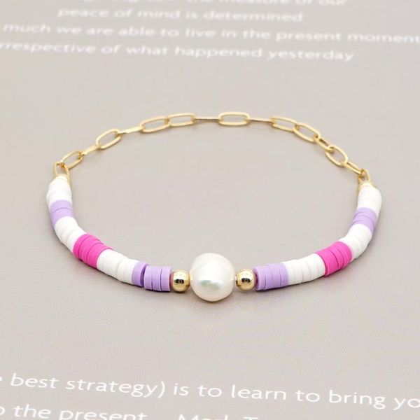 go2boho polymer clay bracelet femme natural pearl beads bracelets for women chain gift jewelry pulseras mujer handmade summer, Black
go2boho polymer clay bracelet femme natural pearl beads bracelets for women chain gift jewelry pulseras mujer handmade summer, Black