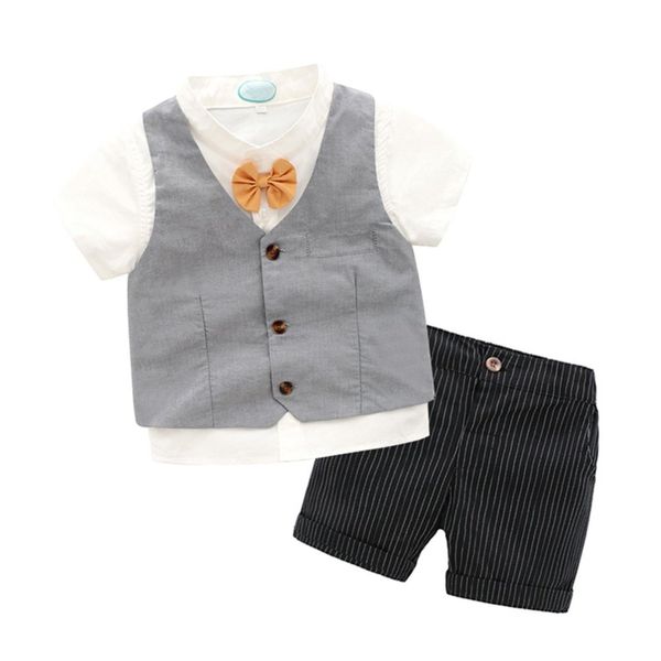 children boys suits 2019 new summer single breasted shirts vest pants 3pcs set boys formal wedding wear children clothing set, White
children boys suits 2019 new summer single breasted shirts vest pants 3pcs set boys formal wedding wear children clothing set, White