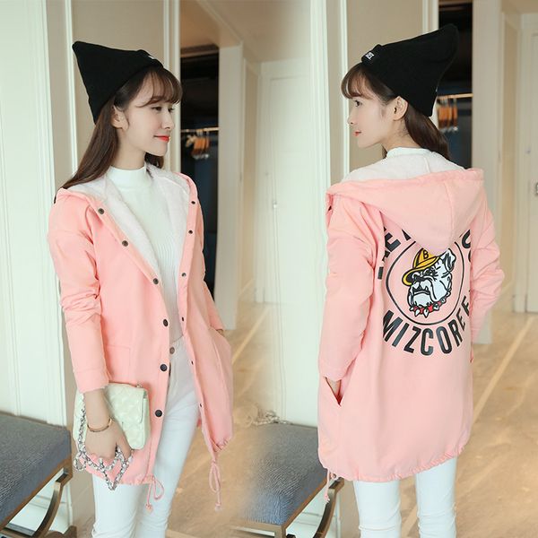 2019 women ladies winter fur lining long warm coat dog printed female long windbreaker hoodie soft coats elegant, Tan;black
2019 women ladies winter fur lining long warm coat dog printed female long windbreaker hoodie soft coats elegant, Tan;black