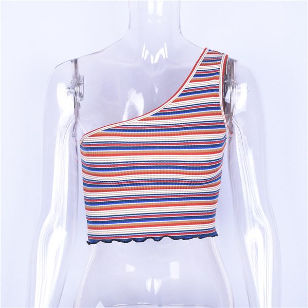 crop crop off shoulder one spaghetti strap women fashion stripe summer casual camis, White
crop crop off shoulder one spaghetti strap women fashion stripe summer casual camis, White