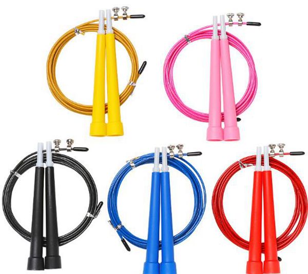 yingtouman 1 pcs/lot plastic handle wire jump rope sports weight loss fitness equipment multi color sport tackle
yingtouman 1 pcs/lot plastic handle wire jump rope sports weight loss fitness equipment multi color sport tackle