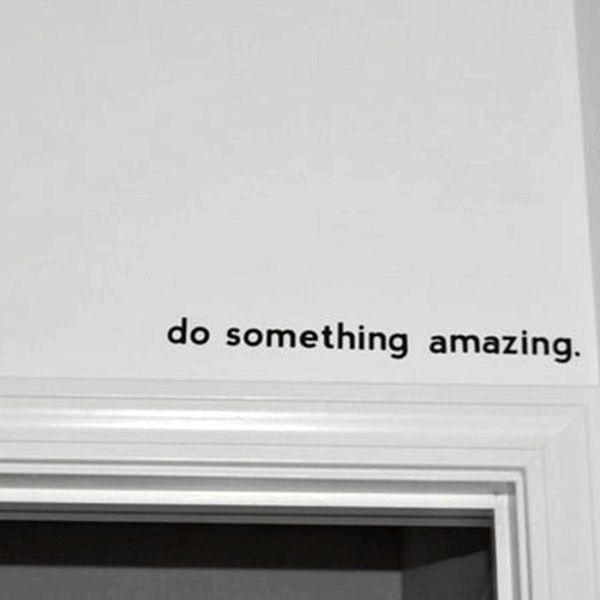 inspirational quote decal do something amazing over the door vinyl wall decal sticker art
inspirational quote decal do something amazing over the door vinyl wall decal sticker art