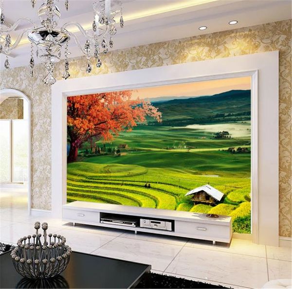country ctyle 3d wallpaper beautiful farmland landscape high-definition moisture-proof practical wallpaper
country ctyle 3d wallpaper beautiful farmland landscape high-definition moisture-proof practical wallpaper