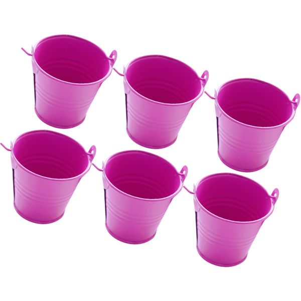6 pieces mini flowerpot candy bucket with handles cute creative wedding birthday party gifts supply
6 pieces mini flowerpot candy bucket with handles cute creative wedding birthday party gifts supply