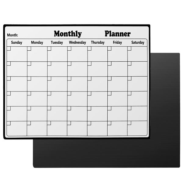 magnetic dry erase calendar for fridge white board monthly planner for refrigerator erasable calendar waterprooftime management
magnetic dry erase calendar for fridge white board monthly planner for refrigerator erasable calendar waterprooftime management