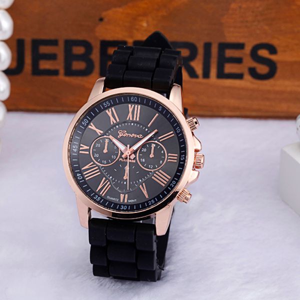 women watches geneva women roman numerals silicone jelly gel quartz analog wrist watches digital clock 50p, Slivery;brown
women watches geneva women roman numerals silicone jelly gel quartz analog wrist watches digital clock 50p, Slivery;brown