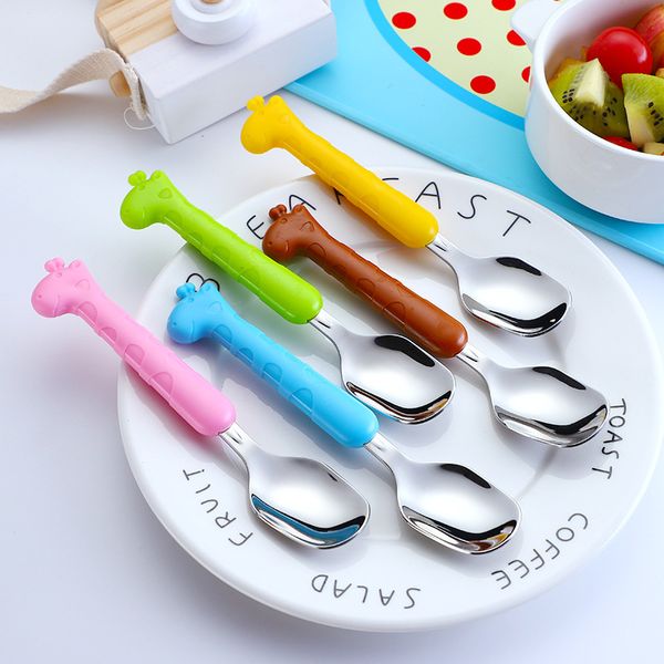 2pcs/set baby dishes set cartoon spoon fork set baby feeding spoon stainless steel eating utensils portable flatware accessories
2pcs/set baby dishes set cartoon spoon fork set baby feeding spoon stainless steel eating utensils portable flatware accessories