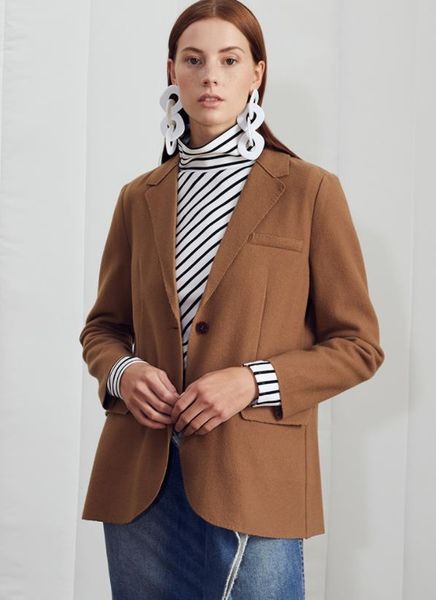 early autumn coat the new leisure suits for women han edition easy elasticity small suit suits female wool coat, White;black
early autumn coat the new leisure suits for women han edition easy elasticity small suit suits female wool coat, White;black