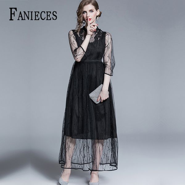 summer new arrival european lace dress o neck long sleeve mesh stiching lace floral princess dresses robe femme droshipping, Black;gray
summer new arrival european lace dress o neck long sleeve mesh stiching lace floral princess dresses robe femme droshipping, Black;gray