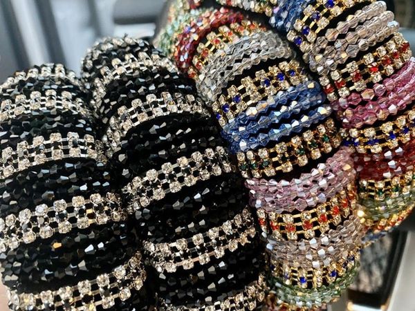 full crystal blingbling headbands hair bands for women lady shiny padded diamond hair hoop fashion headwear party jewelry hair accessories, Silver
full crystal blingbling headbands hair bands for women lady shiny padded diamond hair hoop fashion headwear party jewelry hair accessories, Silver