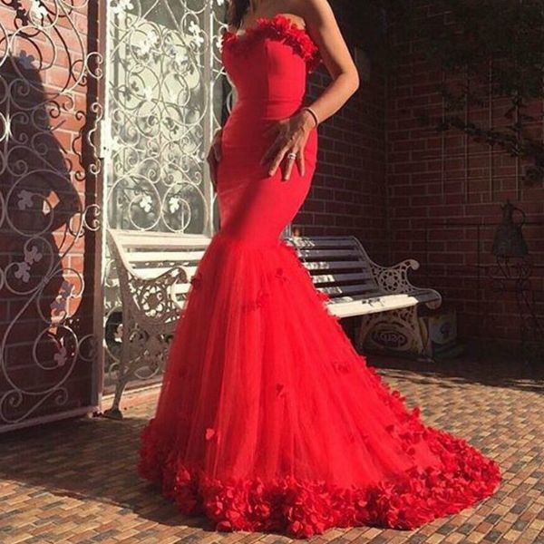 special occasions dress saudi arabia elegant sweetheat long mermaid red evening dresses 2019 with flowers formal gown, White;black
special occasions dress saudi arabia elegant sweetheat long mermaid red evening dresses 2019 with flowers formal gown, White;black