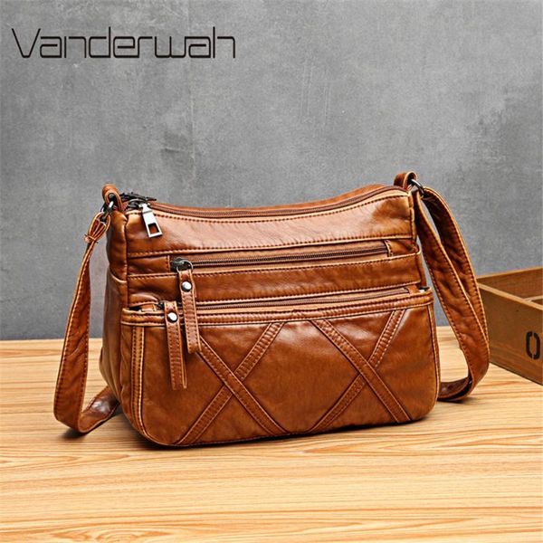 vintage women soft leather shoulder bag washed leather crossbody bags for women ladies purse handbag bolsa feminina
vintage women soft leather shoulder bag washed leather crossbody bags for women ladies purse handbag bolsa feminina
