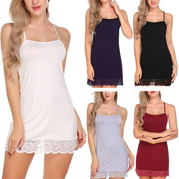 women's sleepwear nightdress women milk silk sling lace beauty back mini nightgowns hollow dress, Black;red
women's sleepwear nightdress women milk silk sling lace beauty back mini nightgowns hollow dress, Black;red