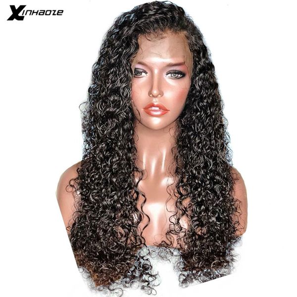 13x6 deep part lace front human hair wigs for black women preplucked remy brazilian water wave wig with natural hairline, Black;brown
13x6 deep part lace front human hair wigs for black women preplucked remy brazilian water wave wig with natural hairline, Black;brown