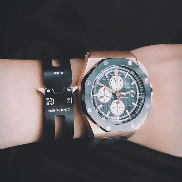 alyx metal bracelet mechanical style lettering shackles bracelets men women fashion accessories couple handcuffs casual street hfhlsh001, Silver 
alyx metal bracelet mechanical style lettering shackles bracelets men women fashion accessories couple handcuffs casual street hfhlsh001, Silver