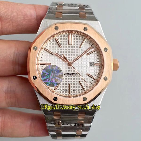 version jf v5 royal series 15400sr.oo.1220sr.01 white dial cal.3120 automatic movement mens watch 904l steel case sport designer watches, Slivery;brown
version jf v5 royal series 15400sr.oo.1220sr.01 white dial cal.3120 automatic movement mens watch 904l steel case sport designer watches, Slivery;brown