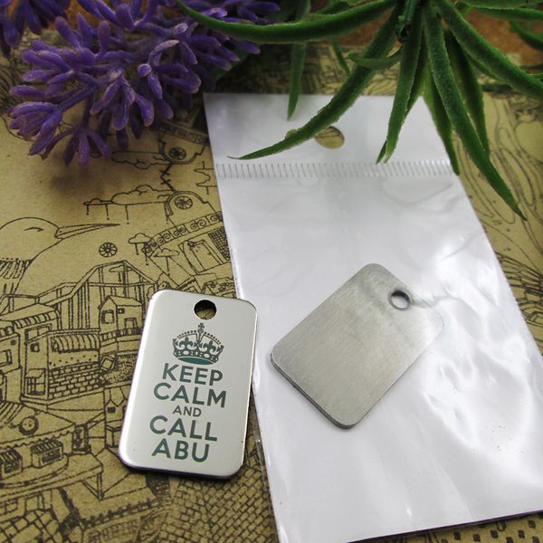 40pcs--"keep calm and call abu"stainless steel charms more style for choosing diy charms pendants for necklace, Bronze;silver
40pcs--"keep calm and call abu"stainless steel charms more style for choosing diy charms pendants for necklace, Bronze;silver