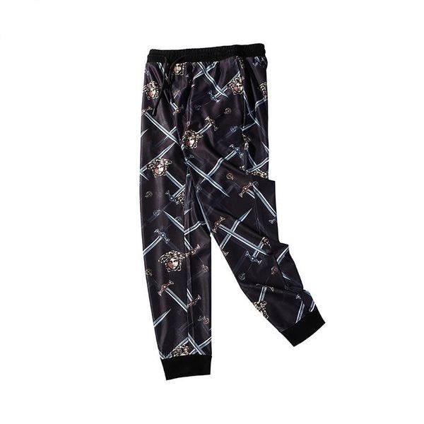 designer track pants mens casual brand zipper letters sculpture with medusa print blue plaid pants fashion streetwear mens luxury pants, Black
designer track pants mens casual brand zipper letters sculpture with medusa print blue plaid pants fashion streetwear mens luxury pants, Black