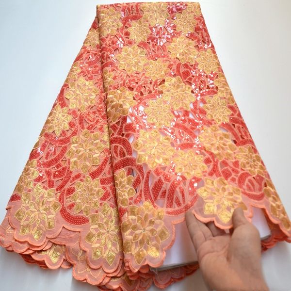new arrival african double organza lace fabrics with sequins 5yards sequins lace fabric for women wedding party dress wo538, Pink;blue
new arrival african double organza lace fabrics with sequins 5yards sequins lace fabric for women wedding party dress wo538, Pink;blue